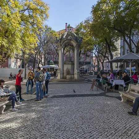 Carmo Chiado Deluxe 아파트 리스본
